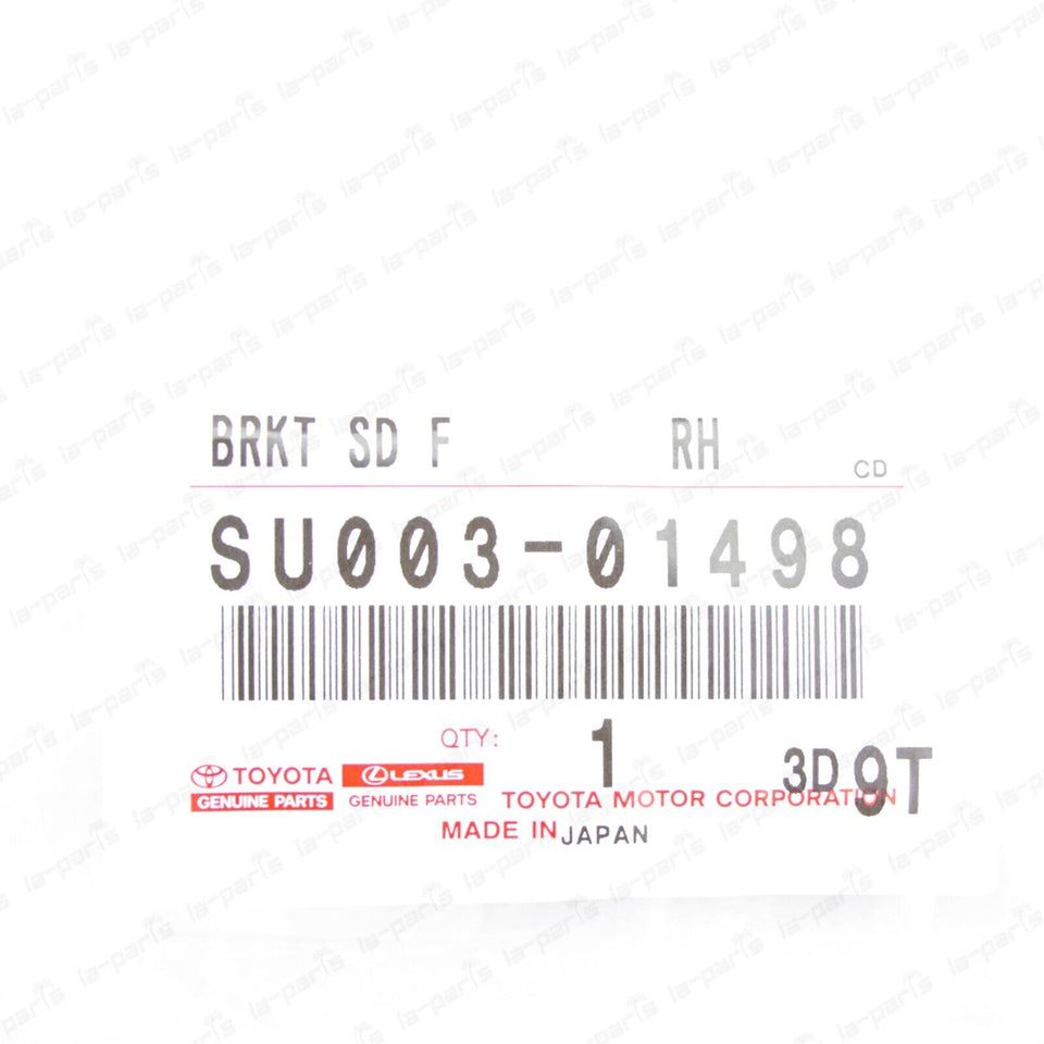 New Genuine Toyota 13-20 FR-S 86 BRZ Right & Left Front Bumper Side Brackets Set