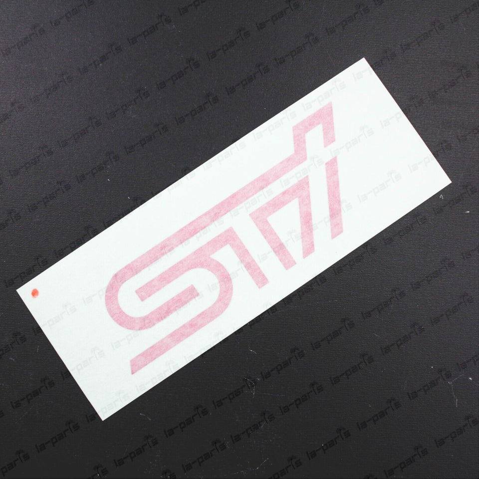 Genuine Subaru 2004 Impreza WRX STi Front Fog Light Hole Cover Decal 91502FE040