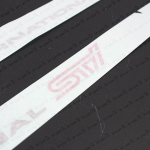 New Genuine Subaru 2004 Impreza WRX STi GDB Side Front Door STi Decals Stickers