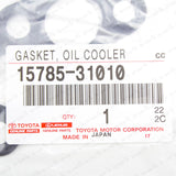 New Genuine Toyota Lexus  3.5 L Engine Oil Cooler Pipe With Gaskets 15767-31020
