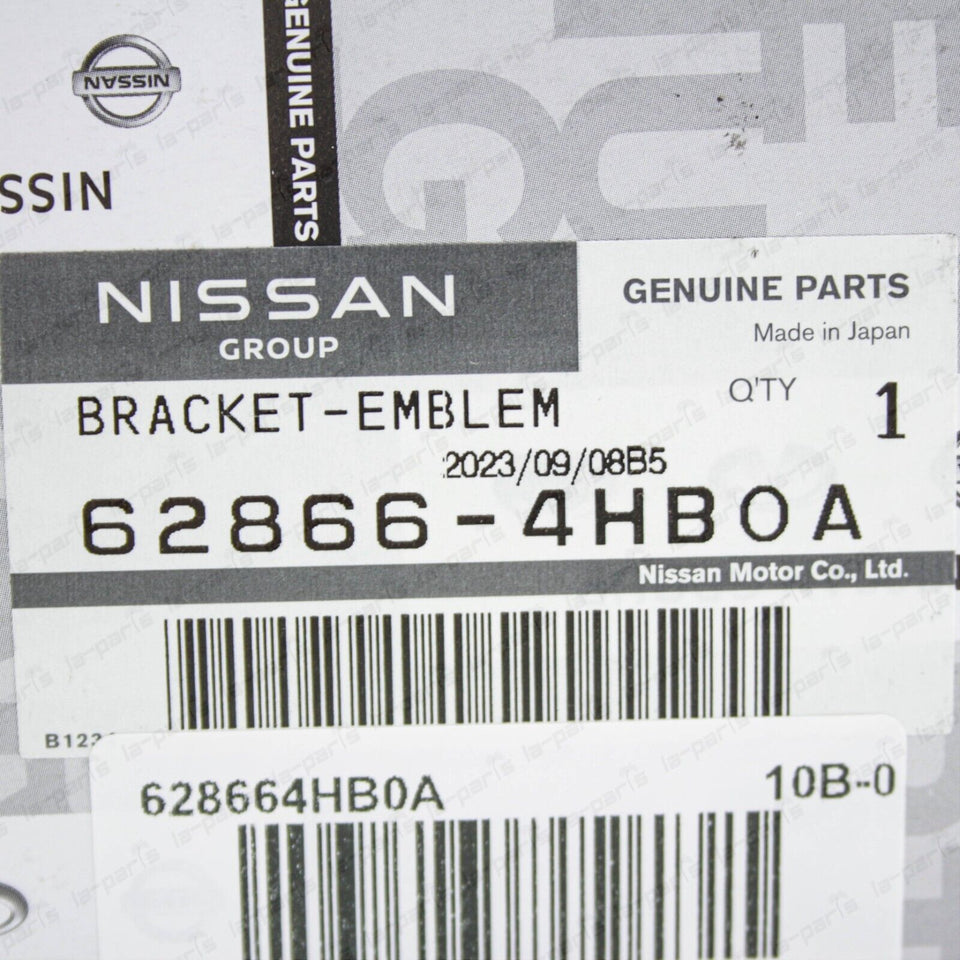 New Genuine Nissan Infiniti 2014-2017 Q50 Emblem Base Bracket 62866-4HB0A