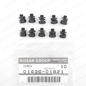 Genuine Nissan 350Z Infiniti G35 Fx35 G37 Q50 Fuel Level Sensor Screw  Set Of 10