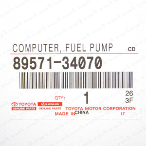Genuine Toyota 10-21 Tundra Sequoia 4Runner Fuel Pump Control Module 89571-34070
