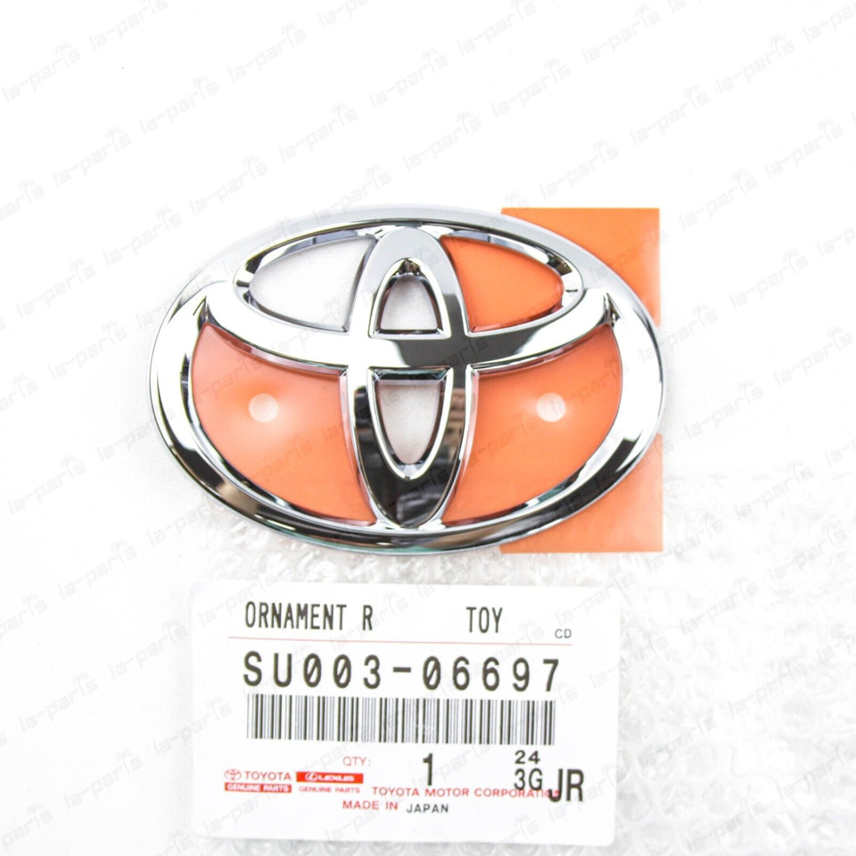 New Genuine OEM Toyota Scion 17-20 86 Rear Trunk Lid Chrome Emblem SU00306697