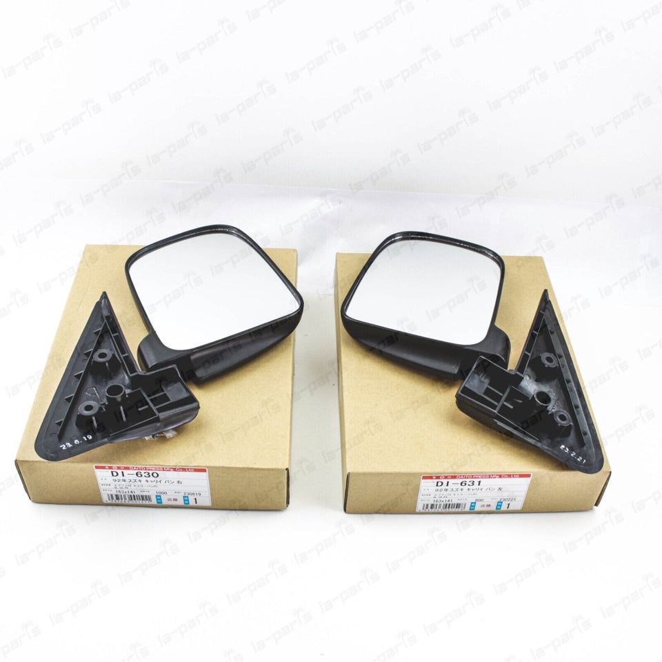 New JDM Door Side Mirror for Suzuki 91-98 Carry DC51T DD51T Mini Truck PAIR