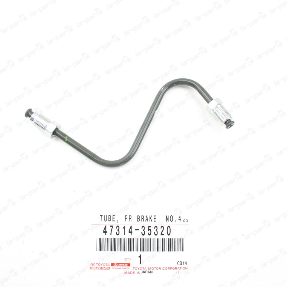 Genuine Toyota 03-09 4Runner FJ Cruiser Right Front Brake Tube No.4 47314-35320