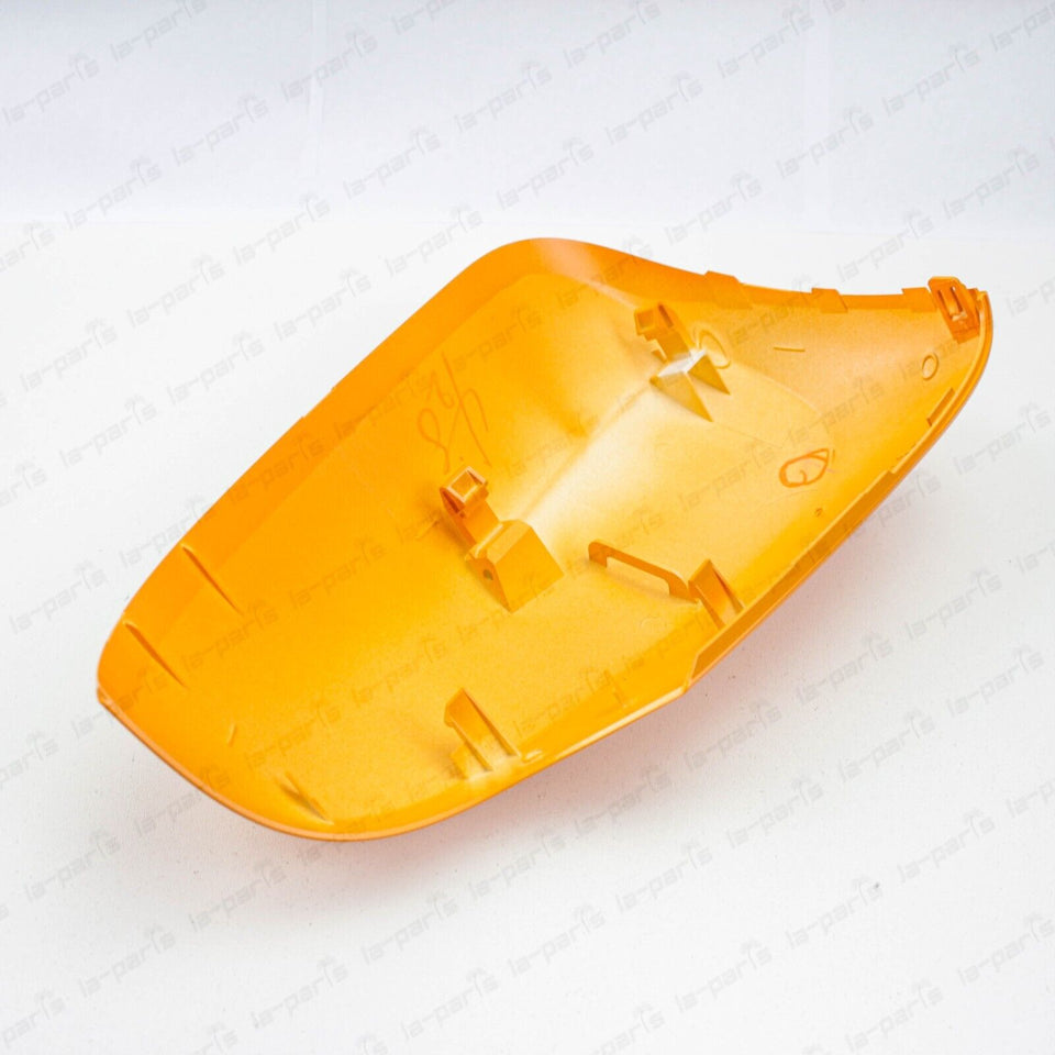 New Genuine Toyota 12-19 Prius "C" Driver Mirror Cover 4X3 Orange 87945-52170-E6