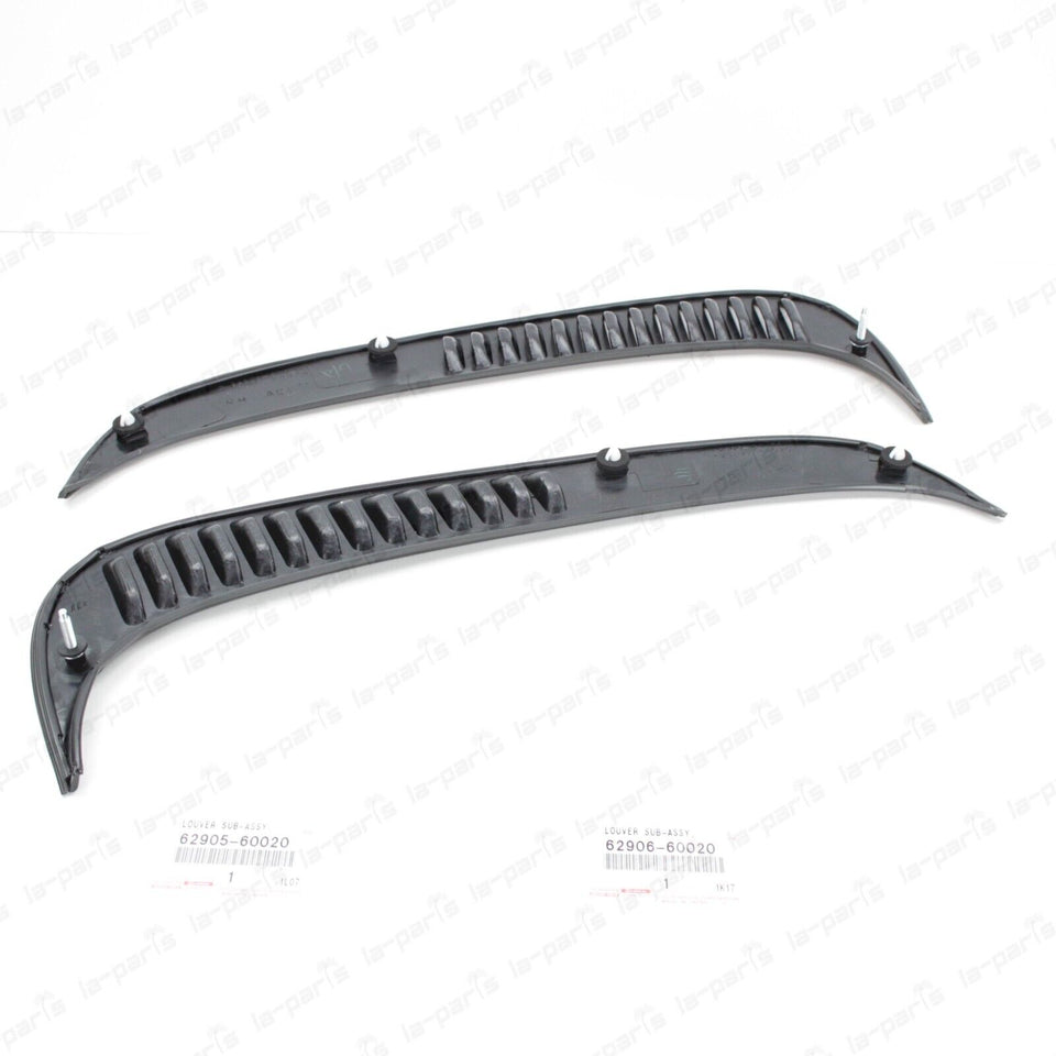 Genuine Lexus Lx450 Toyota Land Cruiser 80 Rear Louver Quarter Side Window Vent