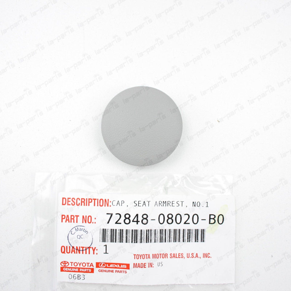 New Genuine OEM Toyota 11-15 Sienna Seats Armrest Cap No.1 72848-08020-B0