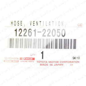 New Genuine Toyota 03-05 Corolla Matrix 1.8L Ventilation Hose 12261-22050