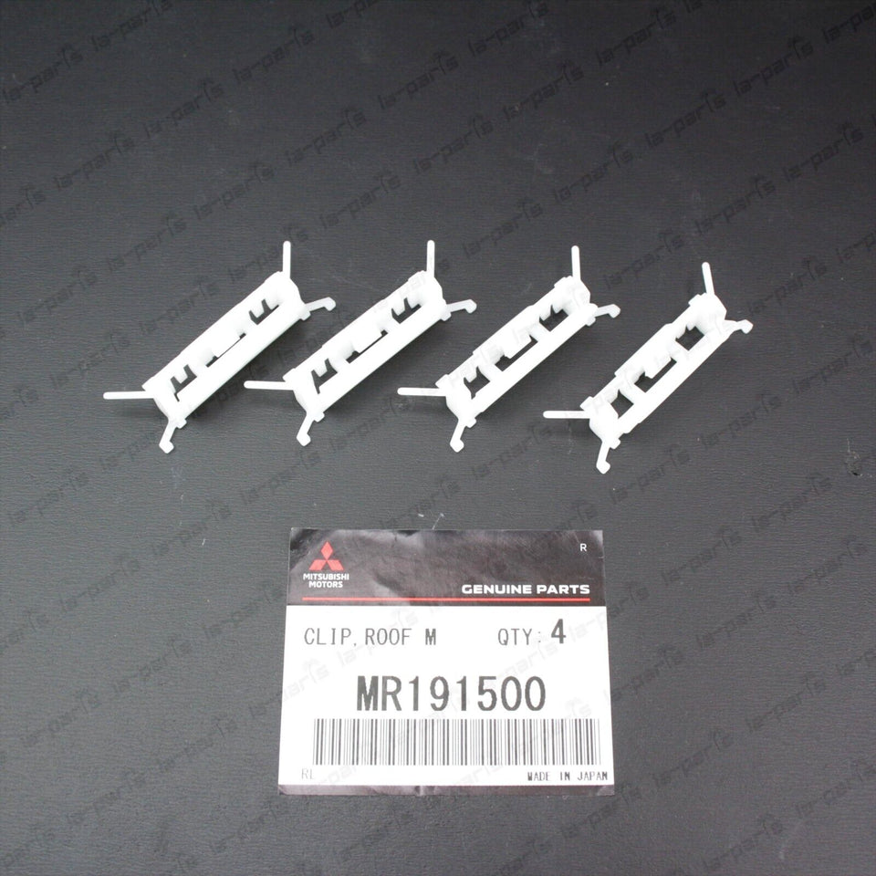 New Genuine Mitsubishi 97-02 Mirage Roof-Drip Moulding Clip Mr191500 Set Of 4