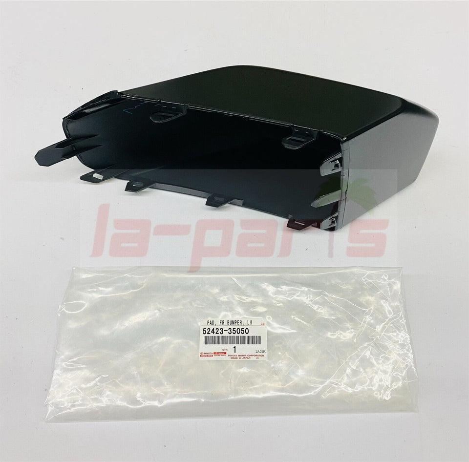 New Genuine Toyota Fj Cruiser 2007-2014 Black Front Left Corner Bumper Pad