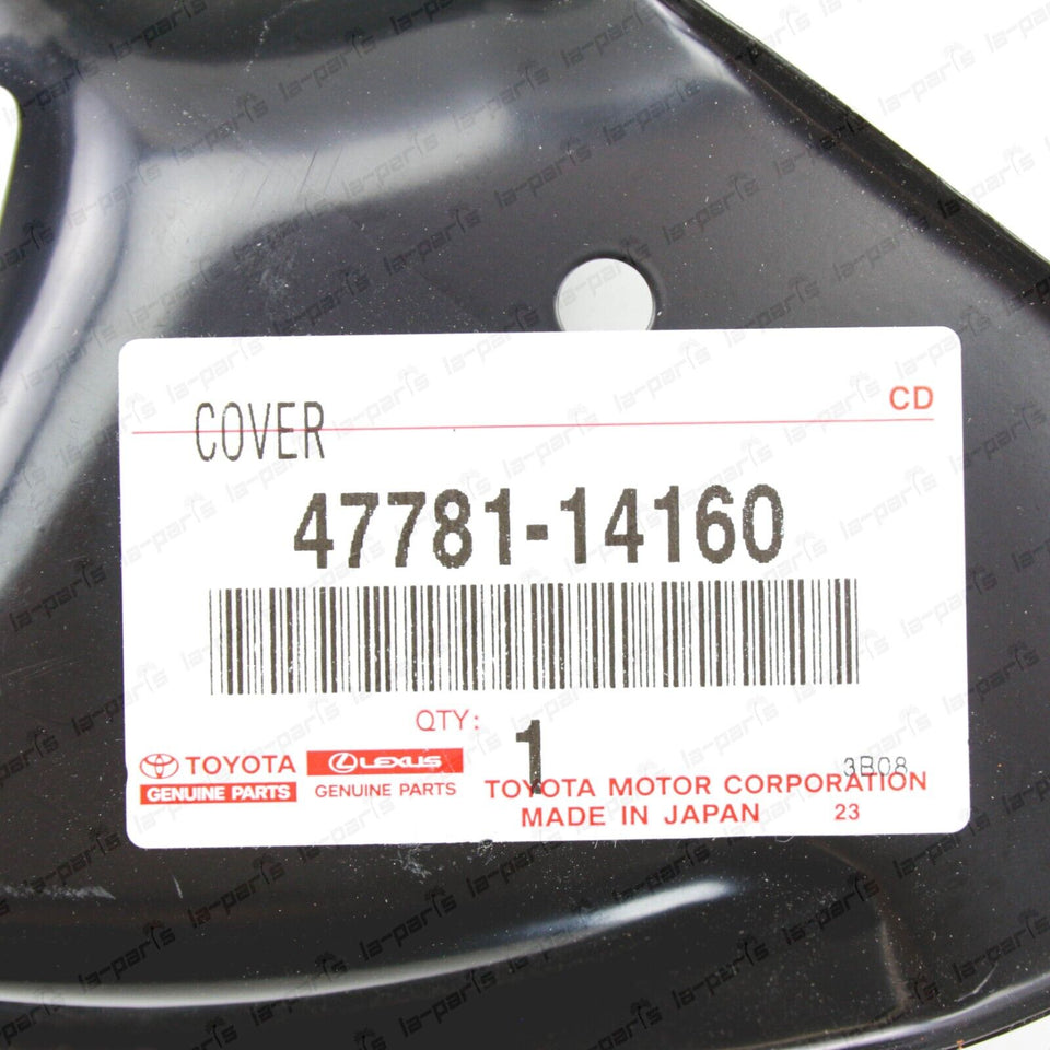 Genuine Toyota Supra JZA80 2JZGTE Front Disc Brake Dust Cover Left & Right Pair