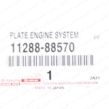 Genuine Toyota 01-05 Lexus IS300 Altezza SXE10 Red "Beams" Engine Emblem Badge