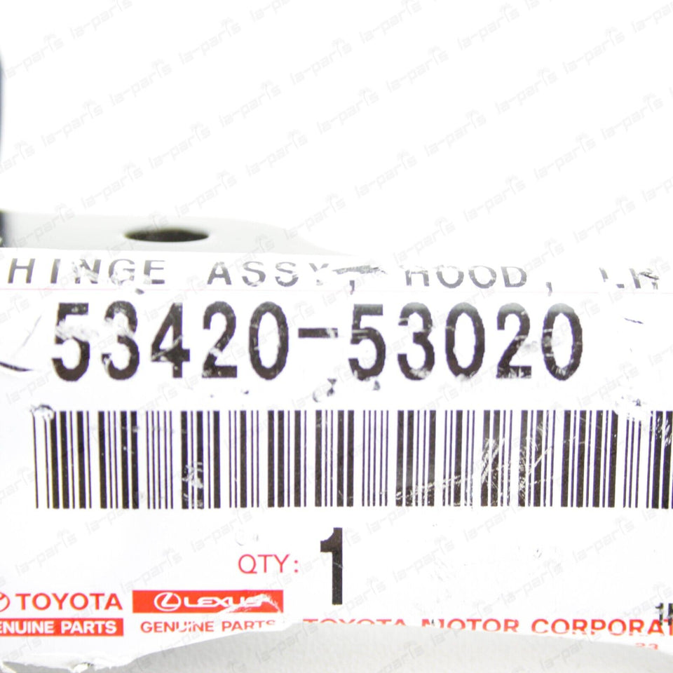 New Genuine Lexus 06-13 IS250 IS350 Front Driver Side Hood Hinge 53420-53020