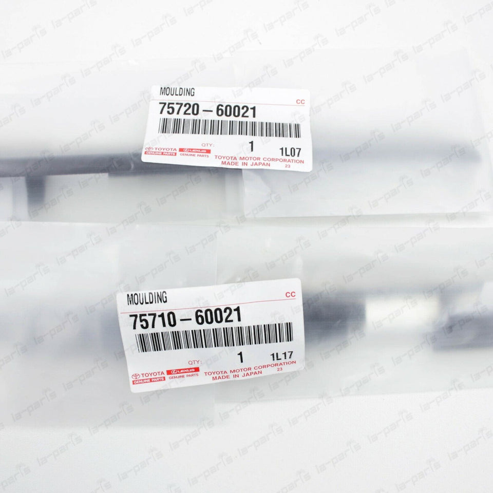 Genuine Toyota 91-97 Lc Fzj80 Lexus Lx450 Front Door Belt Moulding Set Lh + Rh
