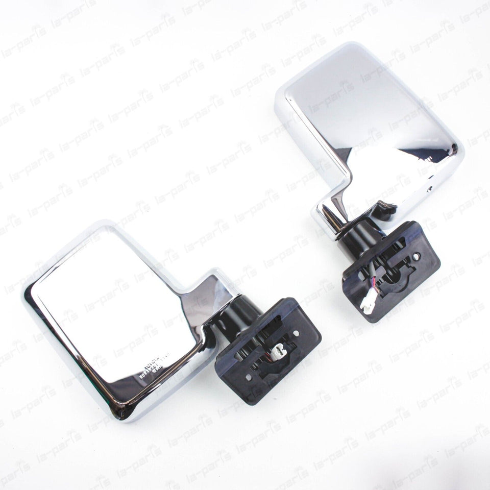 New Genuine OEM Toyota Land Cruiser HZJ79 GRJ71 Outer Rear View Mirror PAIR