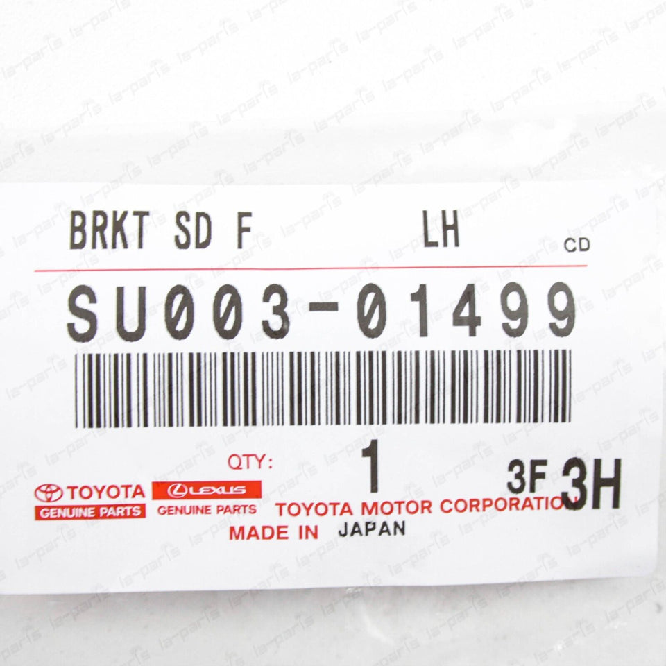 New Genuine OEM Toyota FR-S 86 Front Bumper Grill Side Bracket Left SU003-01499