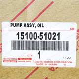 New Genuine Toyota 1VD-FTV V8 4.5L Diesel Engine Oil Pump Assy 15100-51021