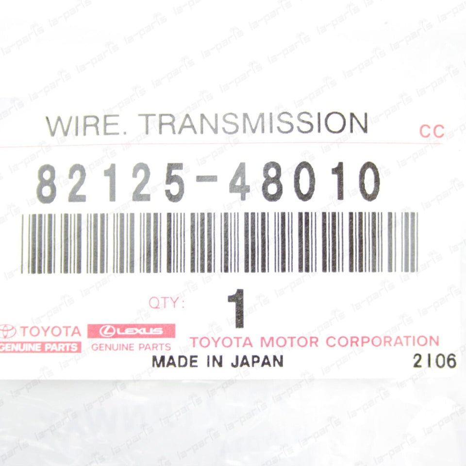New Genuine OEM Toyota Lexus Transmission Wire 82125-48010