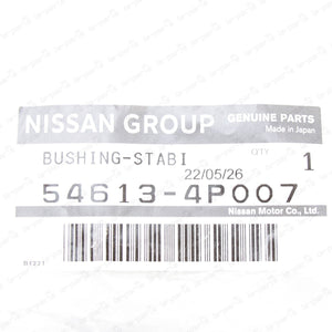 New Genuine Nissan 96-04 Pathfinder Front Sway Bar Bushings 54613-4P007 Pair