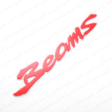 Genuine Toyota 01-05 Lexus IS300 Altezza SXE10 Red "Beams" Engine Emblem Badge