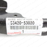New Genuine Lexus 06-13 IS250 IS350 Front Driver Side Hood Hinge 53420-53020