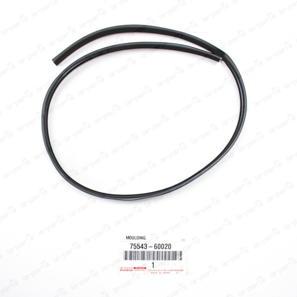 Genuine OEM Toyota 98-07 LC100 LX470 Windshield Reveal Side Molding 75543-60020