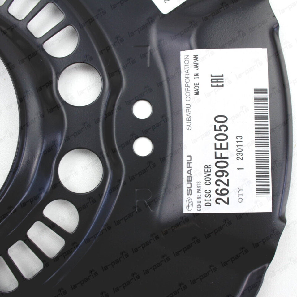Genuine Subaru 03-08 Forester Impreza Front Disc Brake Dust Shield 26290FE050