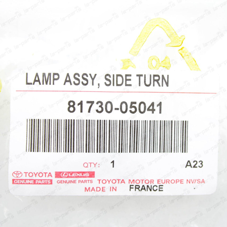 New Genuine OEM Toyota 93-98 Supra JZA80 Clear Fender Side Marker Lights PAIR