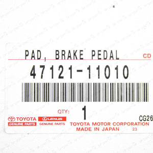 New Genuine Lexus LS500 GS F LC500 RC F ES 350 300h Break Pedal Pad 47121-11010