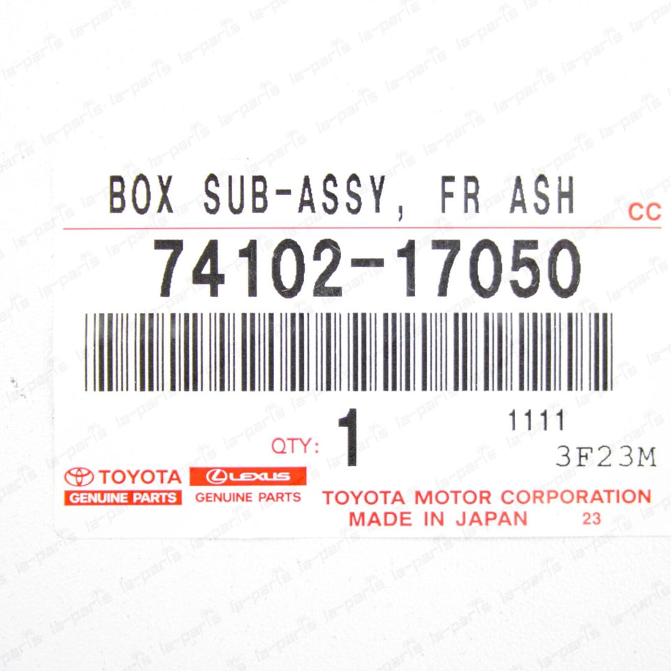 Genuine Toyota 1990-1995 MR2 SW20 SW21 Front Ashtray Receptacle Box 74102-17050