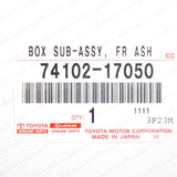 Genuine Toyota 1990-1995 MR2 SW20 SW21 Front Ashtray Receptacle Box 74102-17050