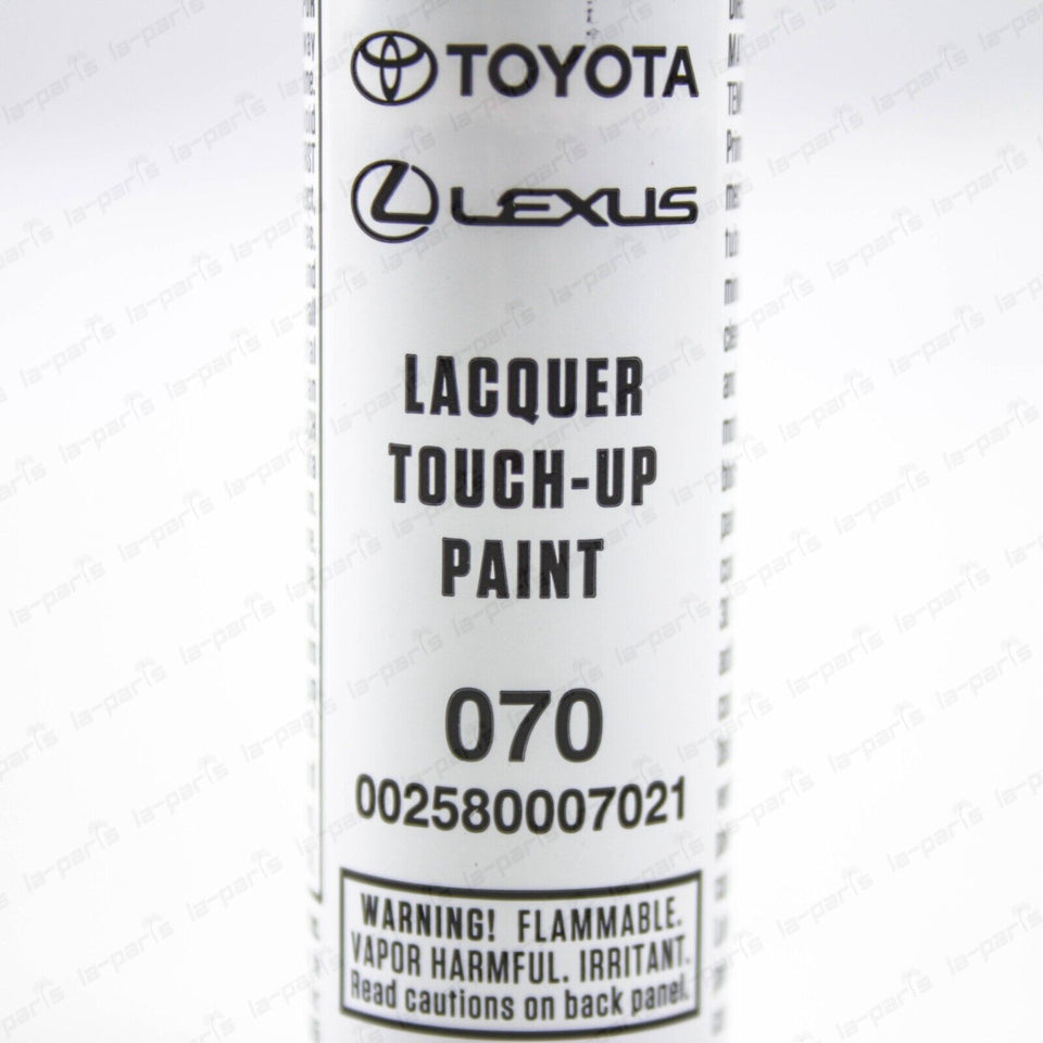 Genuine Toyota White Touch-Up Paint Pen Blizzard Pearl 070 Code 00258-00070-21