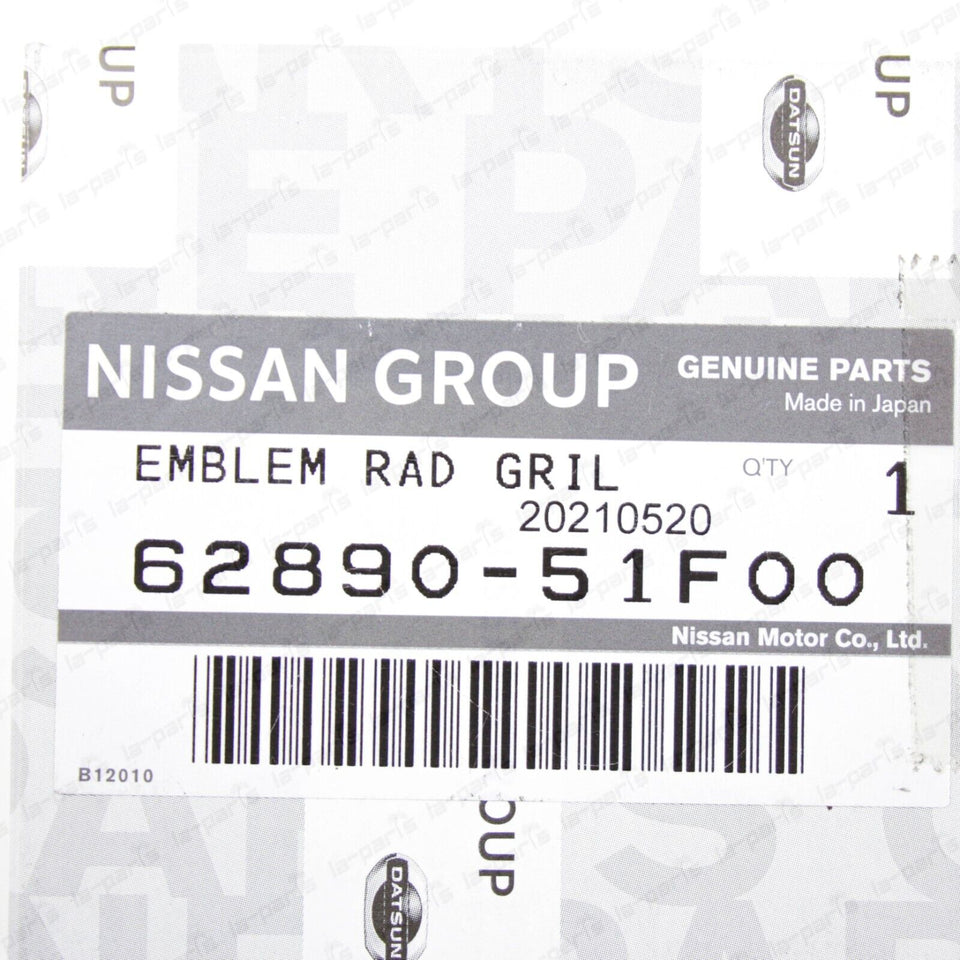 New Genuine Nissan 240SX 180SX RPS13 JDM Front Emblem Badge 62890-51F00