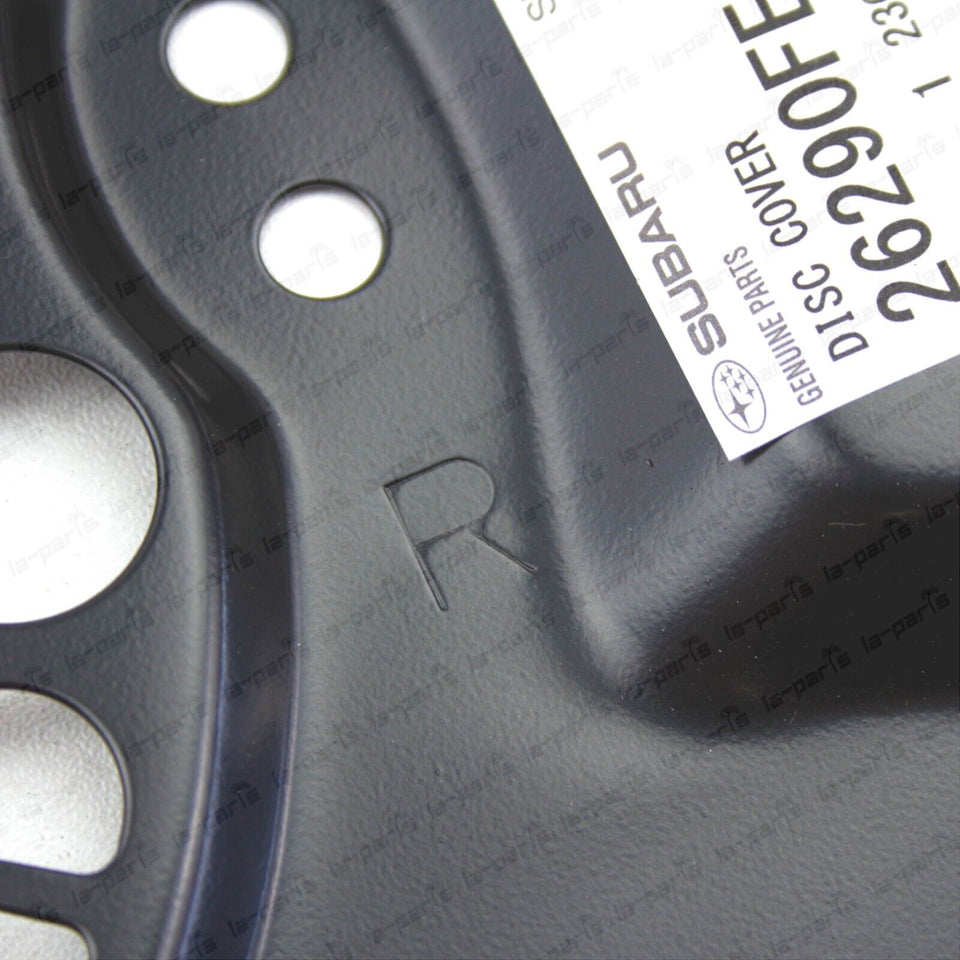 Genuine Subaru 03-08 Forester Impreza Front Disc Brake Dust Shield 26290FE050