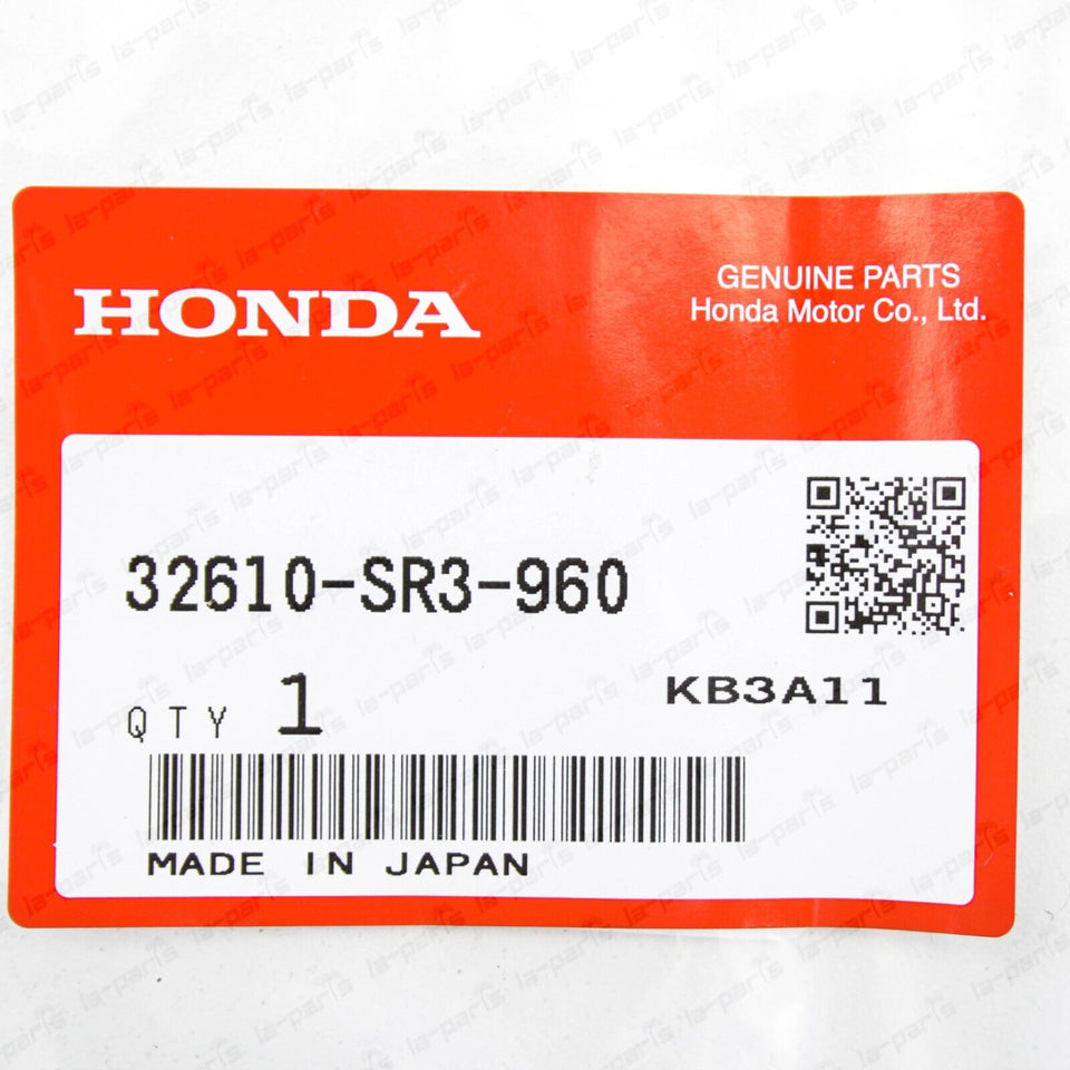 New Genuine Honda Del Sol 96-00 Civic Sub-Ground Cable 260mm 32610-SR3-960