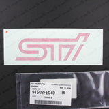 Genuine Subaru 2004 Impreza WRX STi Front Fog Light Hole Cover Decal 91502FE040