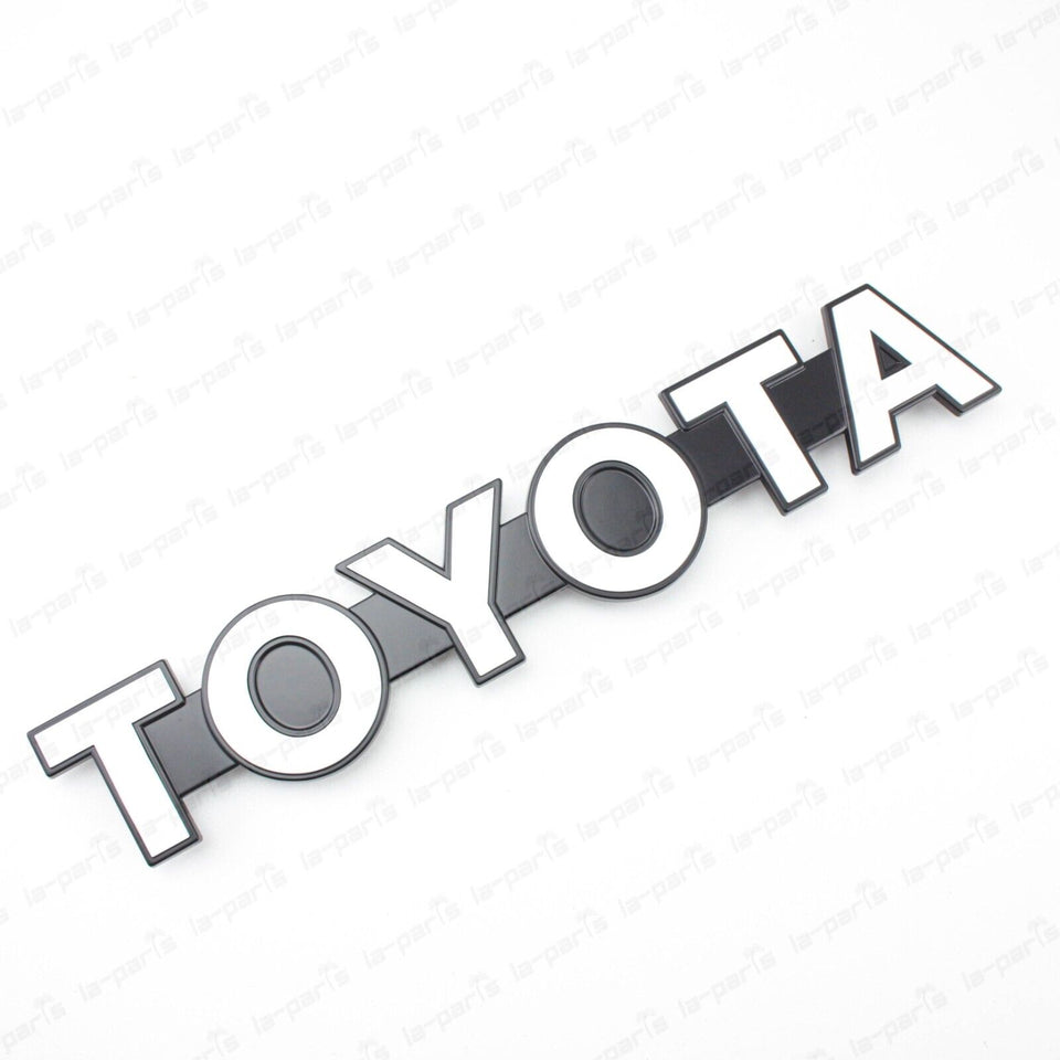 New Genuine Toyota 85-87 Land Cruiser BJ70 Front Grille Panel Emblem 75311-90K00