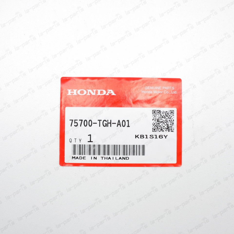 Genuine Honda Civic 2017-2019 5D Hatchback Type-R Red Front Emblem 75700-Tgh-A01