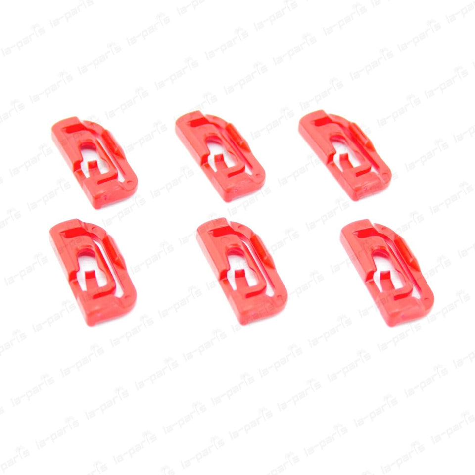 New Genuine Mitsubishi 93-02 Mirage Roof-Drip Molding Clip Mb814152 Set Of 6