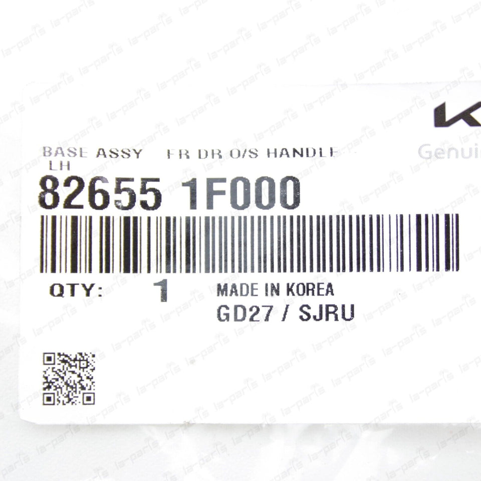New Genuine For Kia 05-10 Sportage Front Door Outside Handle Assy 82655-1F000