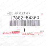 New Genuine Toyota HILUX 2LTE 2LT Air Cleaner Hose NO.2 17882-54360