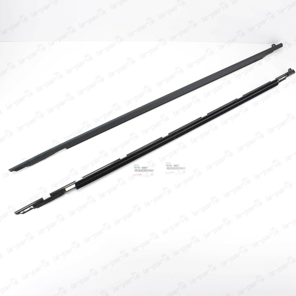 Genuine Toyota 91-97 Lc Fzj80 Lexus Lx450 Front Door Belt Moulding Set Lh + Rh