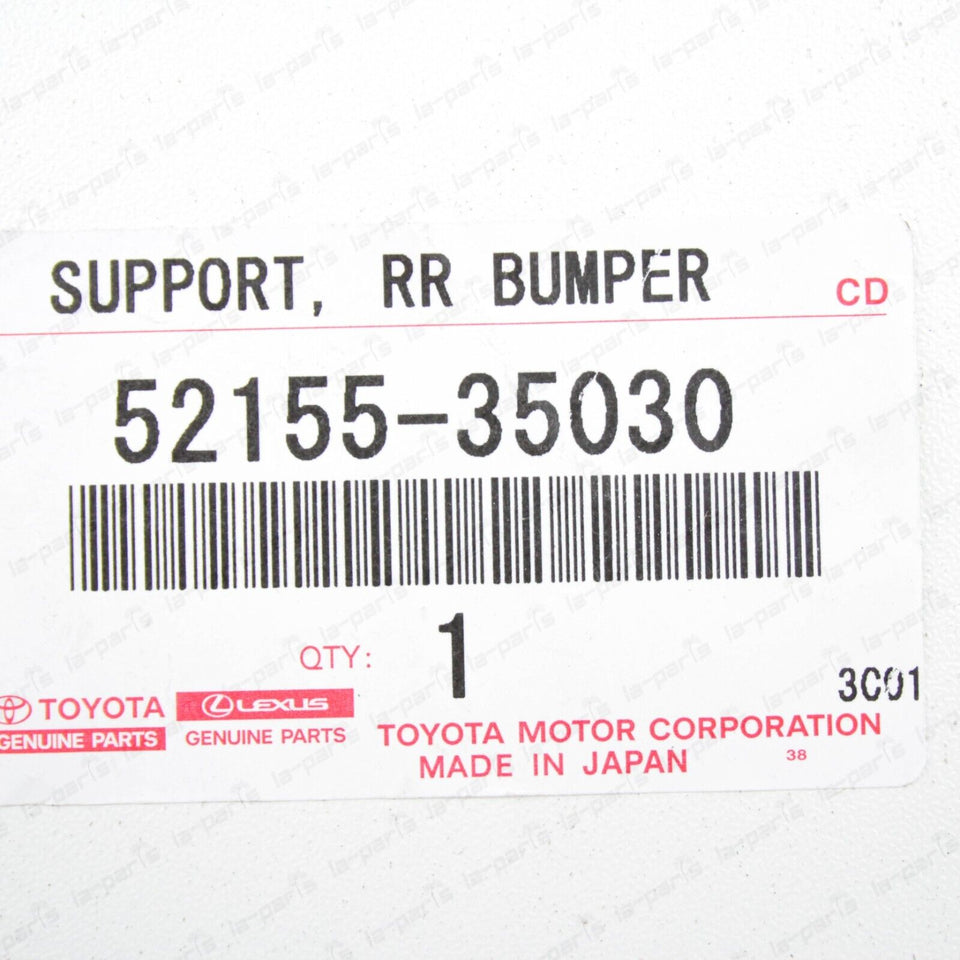 New Genuine OEM Toyota FJ Cruiser Rear Bumper Passenger Side Support 52155-35030