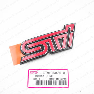 STi for Subaru BRZ ZC6 13-19 Edition Rear STi Emblem Badge ST91053AS010