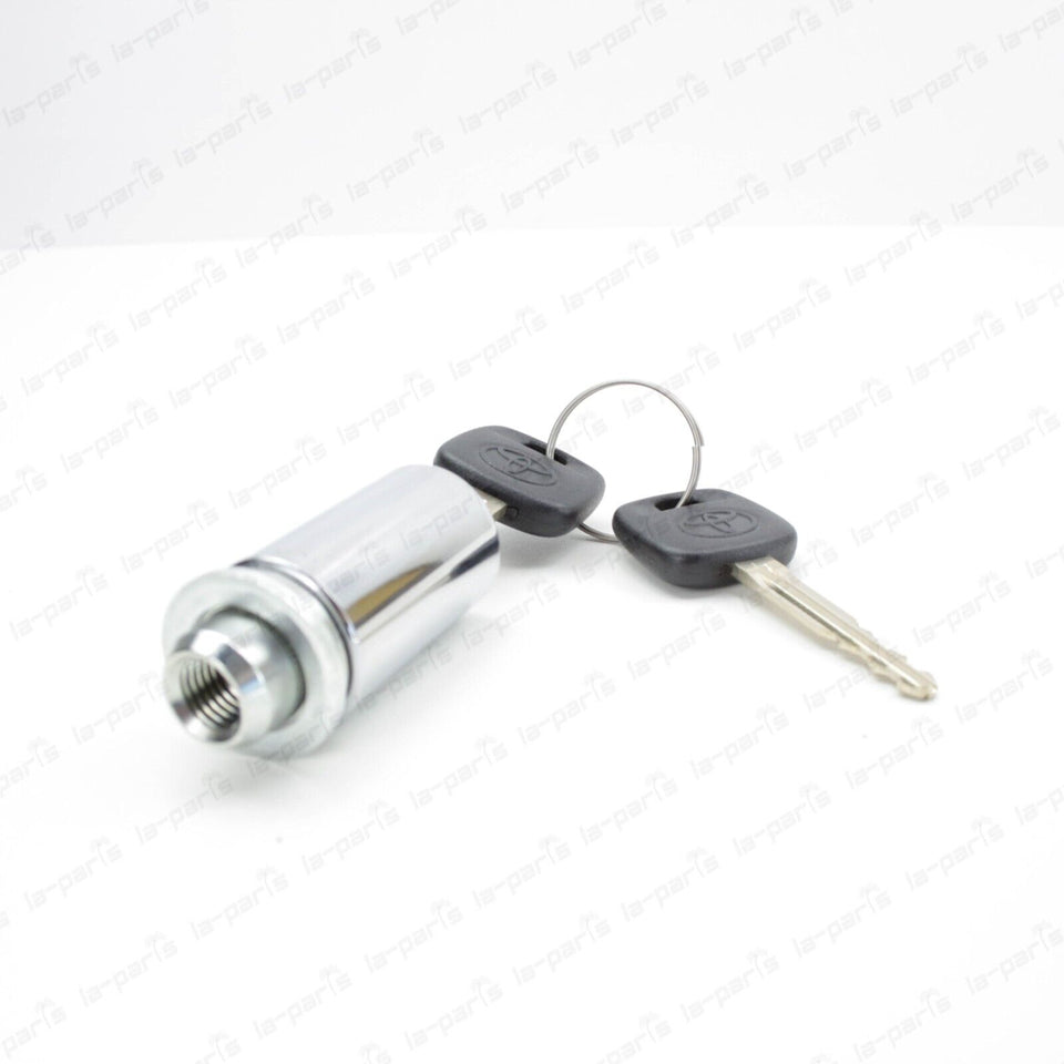 New Genuine Toyota Fj Cruiser Cylinder & Key Set Spare Wheel Lock 69059-60220