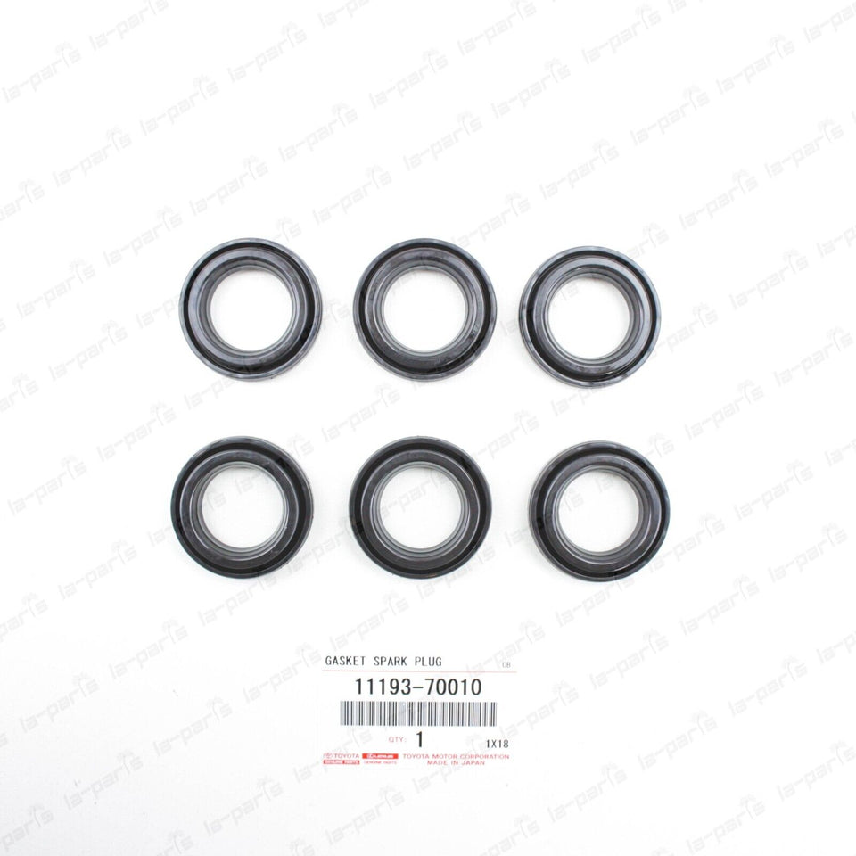 Genuine 11193-70010 For Toyota & Lexus Spark Plug Tube Seal Set Of 6