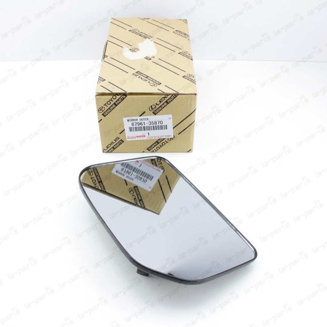 New Genuine For Toyota 07-14 Fj Cruiser Outer Left Driver Side Mirror Glass