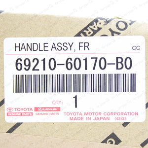 GENUINE LEXUS 2010-2015 GX460 TUNGSTEN PEARL 1G1 OUTER REAR DOOR HANDLE RH / LH